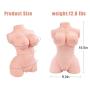 Lifelike Soft Novelty Relax Waterproof Toys for Men Play - 3D Realistic Safe Silicone Love for Man Male Mástürbat?r