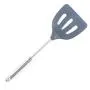 Hjyi Kitchen Cooking Stainless steel silicone kitchenware set silicone spatula spoon spoonful rice spoon non-stick pot cooking kitchenware high temperature resistance (six-piece set)