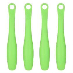 Craig 4pcs Plastic Kitchen Tongs BBQ Tongs Utility Tong Cooking Utility Tong Green