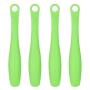 Craig 4pcs Plastic Kitchen Tongs BBQ Tongs Utility Tong Cooking Utility Tong Green