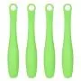 Craig 4pcs Plastic Kitchen Tongs BBQ Tongs Utility Tong Cooking Utility Tong Green