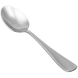 AmazonBasics Stainless Steel Dinner Spoons with Round Edge, Set of 12