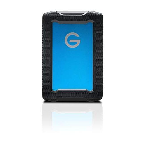 G-Technology 4TB ArmorATD All-Terrain Rugged Portable External Hard Drive - USB-C, Thunderbolt 3, USB 3.0 - 0G10435-1