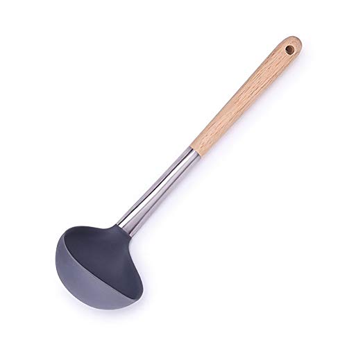 3PCS/Set Handle Non-stick Stainless Steel Kitchen Cooking Tool Set Soup Spoon Shovel Utensils Silicone Spatula Home Kitchenware