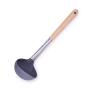 3Pcs/Set Spatula Soup Spoon Dining Silicone Non Stick Kitchenware Kitchen Stainless Steel Shovel Hole Cooking Tool Set