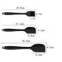 JunbosiKitchenware 5 Sets of Kitchen Utensils Baking Tools Silicone Scraper Non-Stick Silicone Shovel Silicone Kitchenware Set