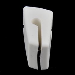 uxcell Silicone Kitchen Utensil Pot Pan Clip Spoon Spatula Rest Holder White