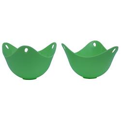 Halees Kitchenware Silicone Egg Poachers Set of 2