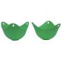 Halees Kitchenware Silicone Egg Poachers Set of 2