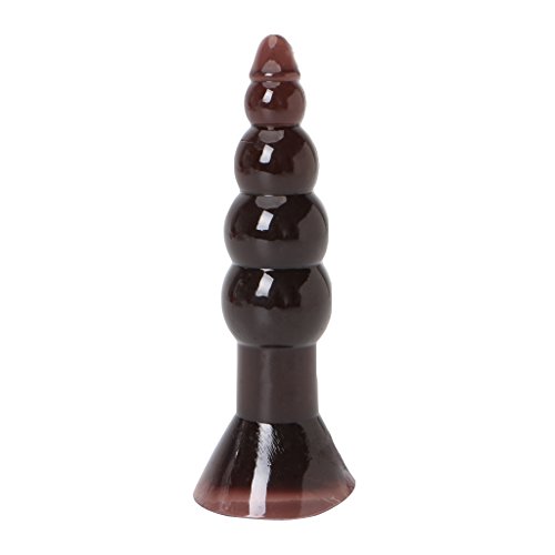 Knowwest for Male Or Female Six Toy Large Pagoda Shaped ?màl B-ütt Plùg with Suction Cup