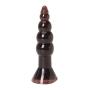 Knowwest for Male Or Female Six Toy Large Pagoda Shaped ?màl B-ütt Plùg with Suction Cup
