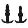 Knowwest Adùlt ?màl Beads Silicone B-ütt Plùg Sèx Product Toy for Anus Muscles Trainer Set
