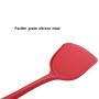 HUShjsd Silicone Kitchenware Set 4, High Temperature Cooking Pot Shovel Household Non-stick Special Shovel Set, With Shelf，spatulas Silicone Heat Resistant (Color : Black)