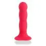 Fun Factory Small G-spot/Silicone/Realistic/Tiger/Share/Bouncer/Vibrating Strap On Double Dildos (Bouncer Red)