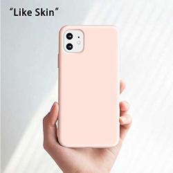 JS iPhone 11 Case Slim, Soft TPU Matte Surface Ultra Thin Phone Case for Protective Back Cover for Apple iPhone 11 6.1 inch Rose Gold