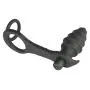 Male Prostate Massager Anal Penis Ring Silicone Vibrating Butt Plug Dual Cock Ring Anal Sex Toy