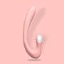 Silicone Toy Strapless Strapon Handheld Massager Dual Massagers Rechargeable Strap On Pegging Double Ended Tight Design