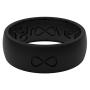 Groove Life - Silicone Ring for Men and Women Wedding or Engagement Rubber Band with Lifetime Coverage, Breathable Grooves, Comfort Fit, and Durability - Original Solid