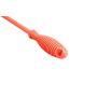 Silicone Bottle Brush with Long Handle, Kitchenware, Bottle Cleaner, for Glass Bottle, Baby Bottle, Sports Bottle, Vacuum Bottle, Jugs, Cups, 12.5 Inches (Red)
