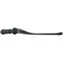 KINK By Doc Johnson The Quad Premium Silicone Whip, Black