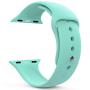 VATI Sport Band Compatible for Apple Watch Band 38mm 40mm 42mm 44mm, Soft Silicone Sport Strap Replacement Bands Compatible with 2019 Series 5 iWatch Apple Watch Series 4/3/2/1, Sport, Nike+, Edition