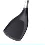 Silicone spatula non-stick pan special spatula silicone 304 stainless steel kitchenware high temperature shovel,Red
