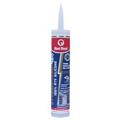 Red Devil 0787 StormGuard 920 100% RTV Silicone, 10.1 Oz., Clear