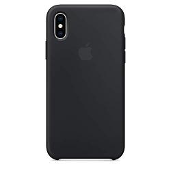 Dawsofl Soft Silicone Case Cover for Apple iPhone Xs Max 2018 (6.5inch) Boxed- Retail Packaging (Black)