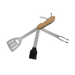 Multifunction Knife Barbecue Grill Accessories Foldable 5 in 1 BBQ Multifunction Tools