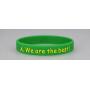 RIYIN Custom Silicone Wristband, 100pcs-Pack (100pcs Wristbands Need be Same)