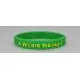 RIYIN Custom Silicone Wristband, 100pcs-Pack (100pcs Wristbands Need be Same)