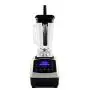 Automatic Digital Smart Timer Program 2200W Heavy Duty Power Blender Mixer Juicer Food Processor Ice Smoothie Bar Fruit,Black Extra Driver,Us Plug
