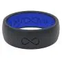 Groove Life - Silicone Ring for Men and Women Wedding or Engagement Rubber Band with Lifetime Coverage, Breathable Grooves, Comfort Fit, and Durability - Original Solid