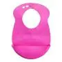 Tommee Tippee Easi-Roll Up Bib, BPA-Free Crumb & Drip Catcher, Pink & Blue/Pink & Purple, 2 Count (Colors May Vary)