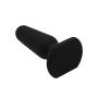 Toysdance 75*40mm Silicone Anal Plug For Adult Erotic Sex Toys 9204-black