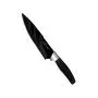 Chef Essential 6 Piece Knife Set With Matching Sheaths, Black