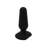 Toysdance 75*40mm Silicone Anal Plug For Adult Erotic Sex Toys 9204-black