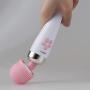 SessoLOVE Cordless Silicone Wand Wands Womens Flexible Toy Waterproof 10 Multi-Speed Frequency for Couple
