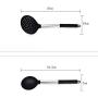 LXYLQ Silicone Kitchenware Set of 12 Cooking Spoon Shovel Set Stainless Steel Egg Beater Nonstick Pan Spatula