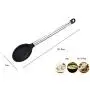 XUNHANG Kitchen Utensils Set - 8 Piece Cooking Nonstick Silicone and Stainless Steel Utensils Kit For Pots and Pans Kitchenware safe Easy to Clean (Color : Black)