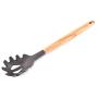 Silicone Cooking Utensils, 9pcs Nonstick Kitchenware with Wooden Handle for Home Restaurant Hotel Grey