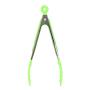 GLYNDA 2Pcs Stainless Steel Nylon Kitchen Tongs BBQ Tongs Utility Tong Cooking Heat Resistant Kitchen Accessories Yellow