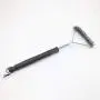 Hli-SHJHsmu 21-Inch 3-Sided Steel Wire Grill Brush Barbecue Cleaning Scraper Tool Grill Cleaning Brush Cleaning Brush Home Cleaning Kit