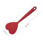 Kitchen Utensils Pink With Best Design, Silicone Spoon Heart Shaped Wood Utensil Soup Kitchenware Bakeware - Fackelmann Spoon, Metal Cooking Spoon, Food Spatula, Spoons Wooden, Spoon Kid