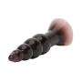 Knowwest for Male Or Female Six Toy Large Pagoda Shaped ?màl B-ütt Plùg with Suction Cup