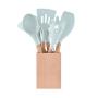 9pcs/set Non-Stick Silicone Cooking Utensils Kitchen Gadgets Spatula Spoon Tools for Baking Cookware Kitchenware