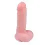 7" Realistic Penis Waterproof Soft Silicone Dildo Dong Cock with Veins Balls Adult Sex Toy for woman