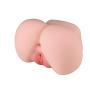 Timoxd 3D Simulation Soft Sleeve Men Pleasure Gift Ideas 100% Waterproof Ass (Color : Skin)