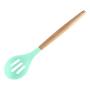 Silicone Cooking Utensils, 12 Pieces Wooden Handle Non-stick Pan with Silicone Shovel Spoon Colander Kitchenware Tools Set Kitchen Utensil Set,