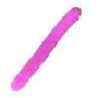 Happy and Healthy 18.1 inch Double Sided Big Toy Real Feel Soft Flexible Realistic Double Head Massages-Discreet Package